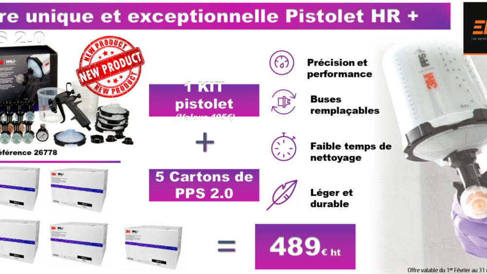 Kit pistolet industrie 3M